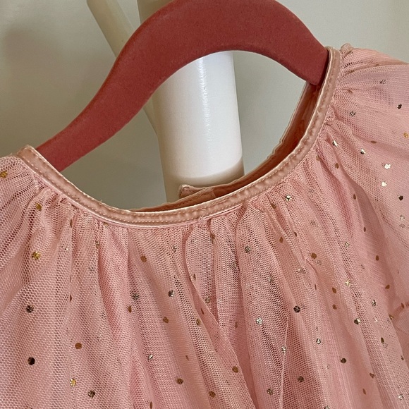 EUC Baby GAP Pink Tulle Tiered Dress - size 5 - Picture 8 of 8
